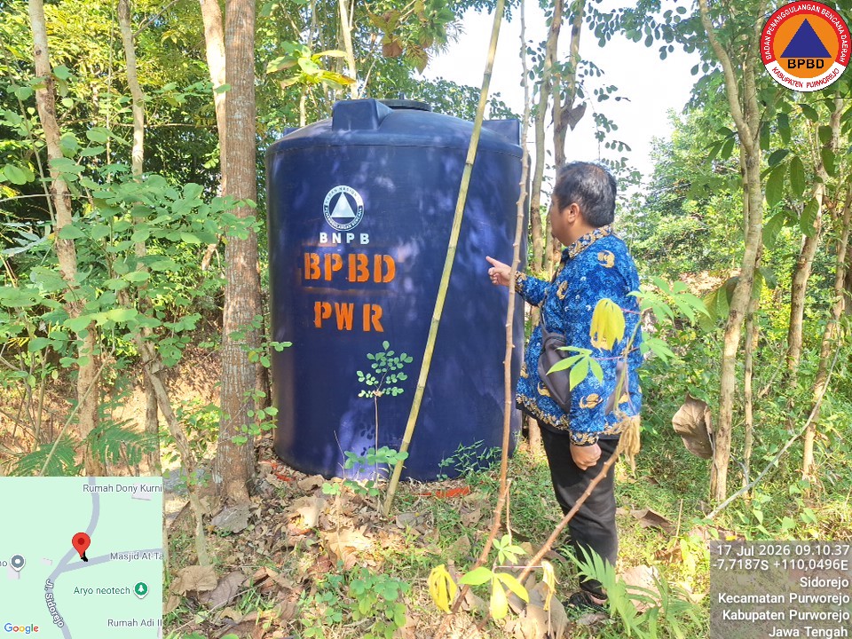 Kekeringan di Dusun Jambean Desa Sidorejo Kecamatan Purworejo